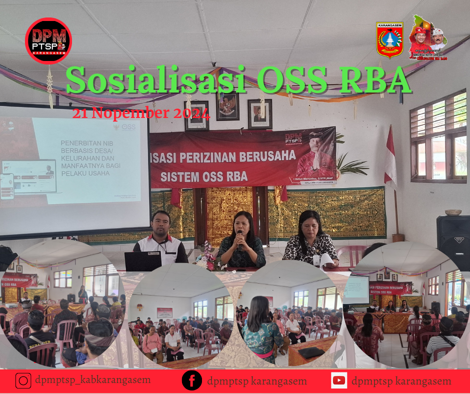 SOSIALISASI OSS RBA